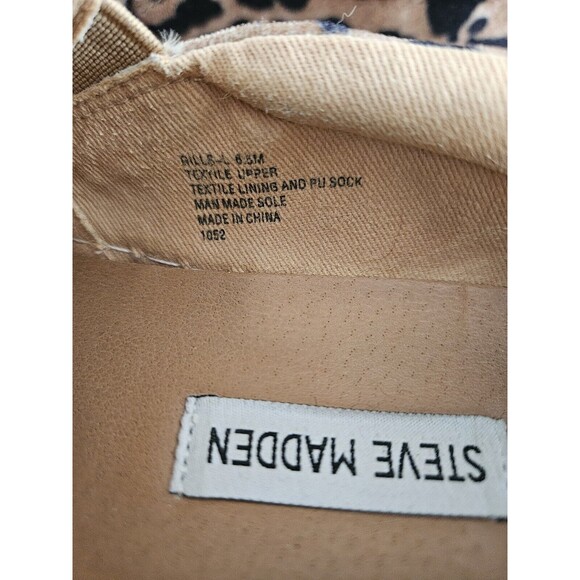 Steve Madden Women's Gills Slip-On Sneaker Cheetah Print Size 6.5 - Picture 4 of 6